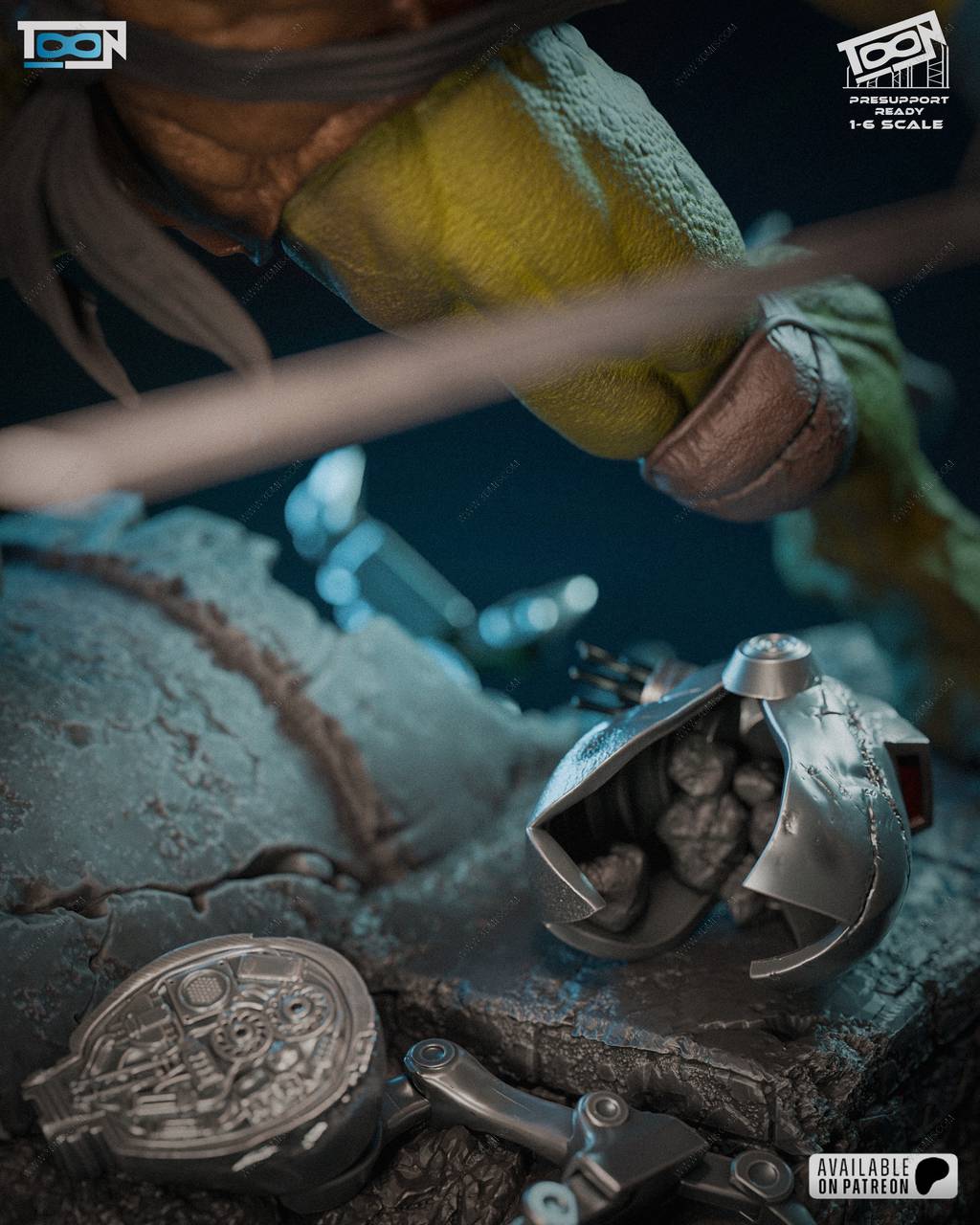 P站图纸印象馆 Toon Studios 忍者神龟 李奥纳 Toon Studios 忍者神龟 李奥纳