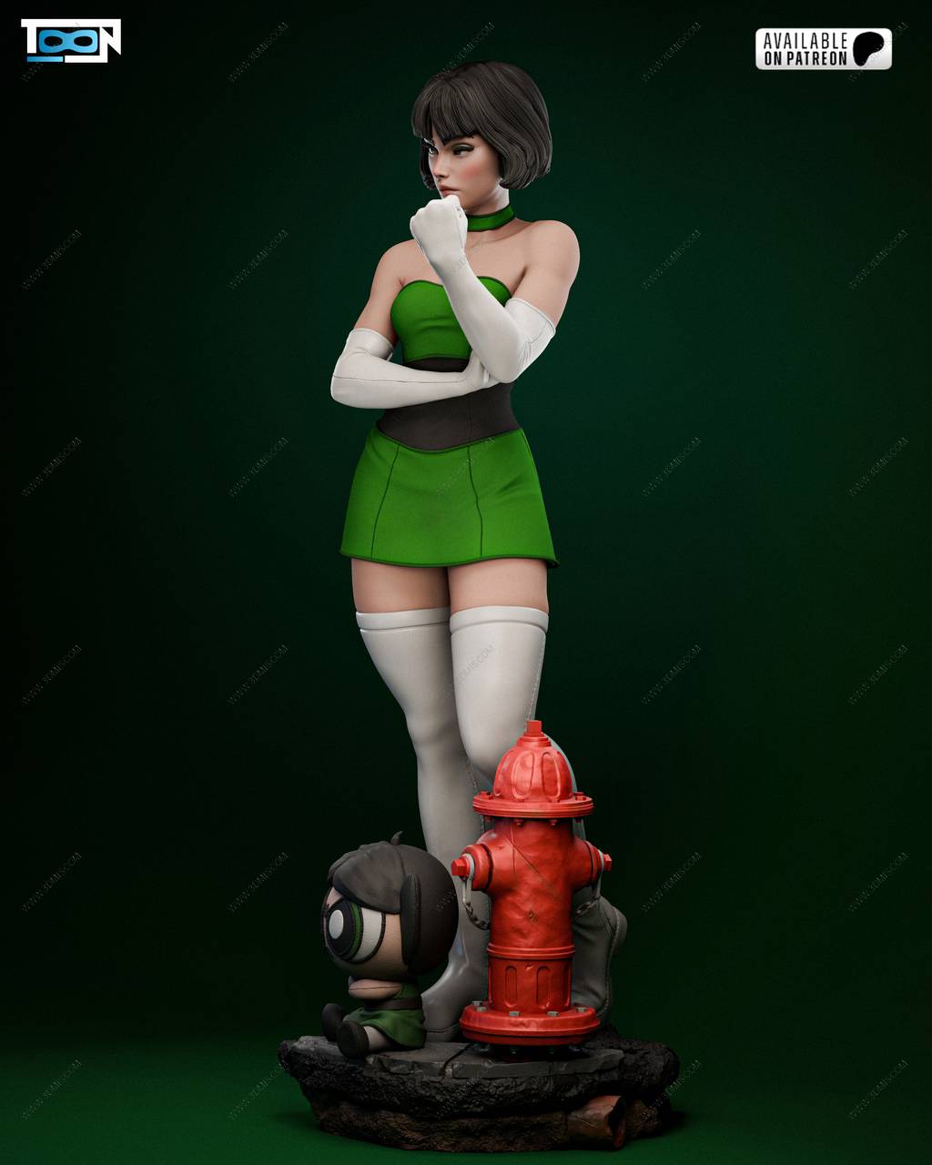 P站图纸印象馆 Toon Studios 飞天小女警 毛毛 Toon Studios 飞天小女警 毛毛