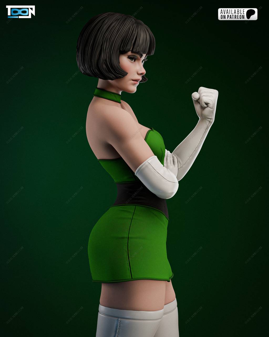 P站图纸印象馆 Toon Studios 飞天小女警 毛毛 Toon Studios 飞天小女警 毛毛