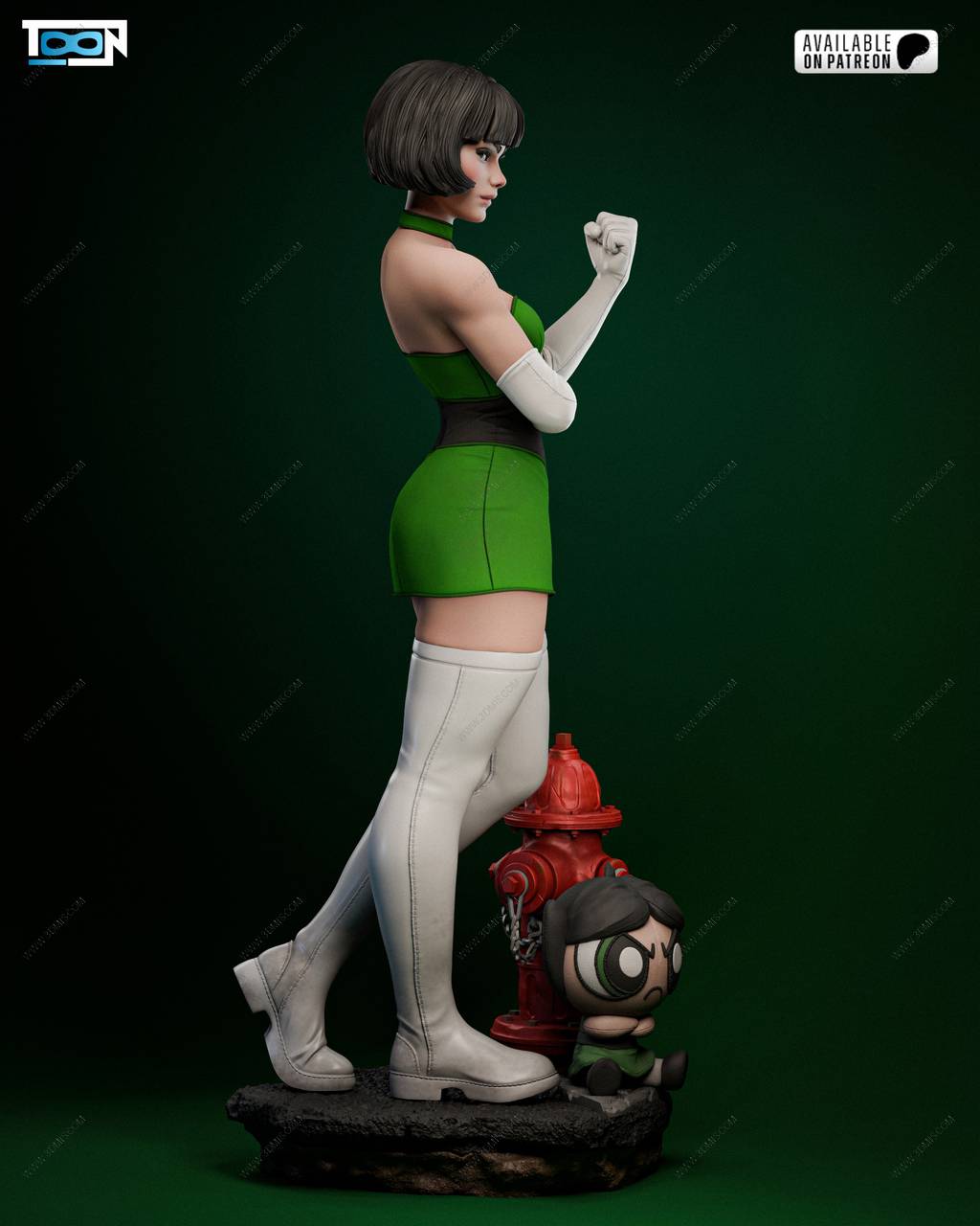 P站图纸印象馆 Toon Studios 飞天小女警 毛毛 Toon Studios 飞天小女警 毛毛