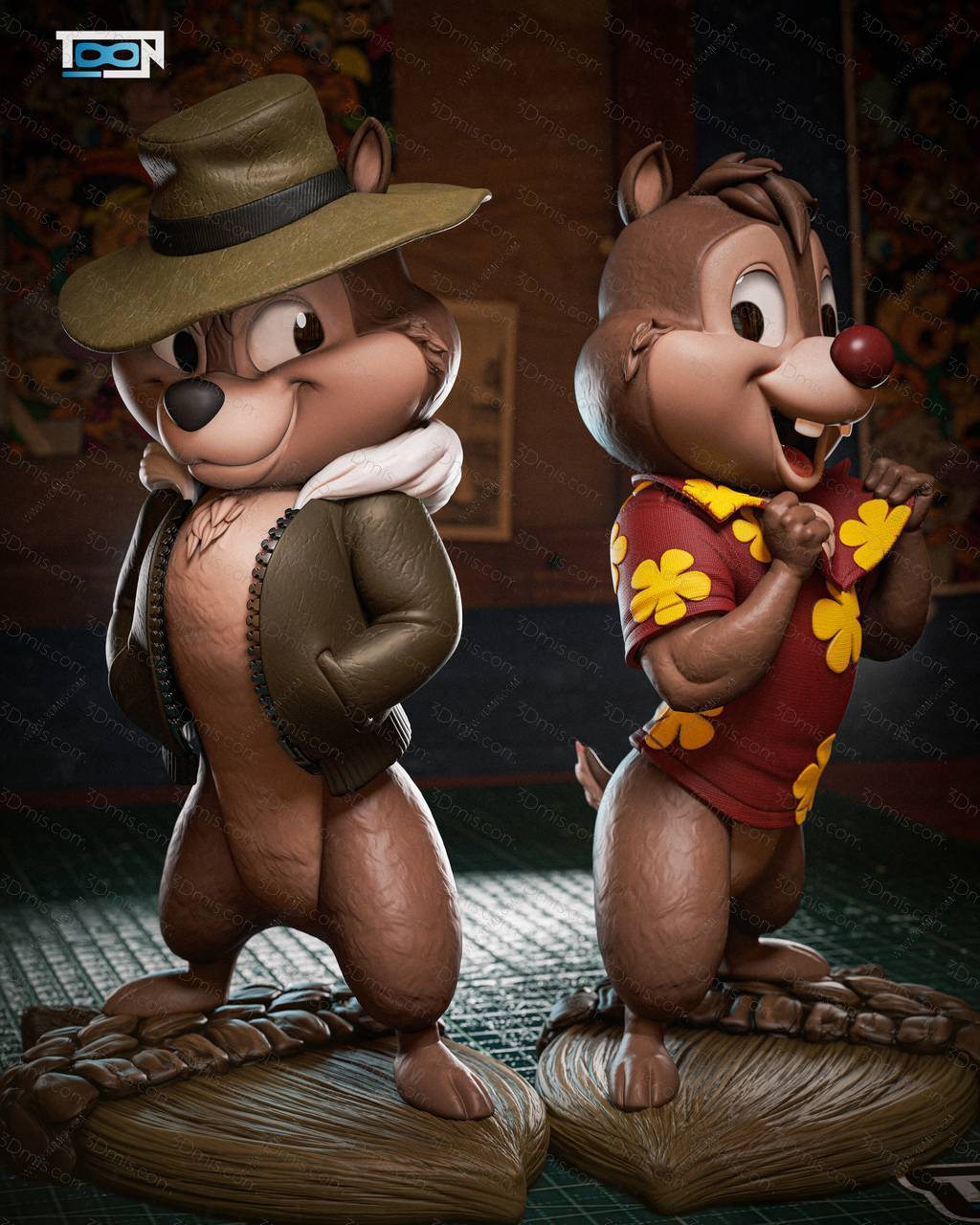 P站图纸印象馆 Toon Studios 大兵布鲁托 奇奇和蒂蒂 Toon Studios 大兵布鲁托 奇奇和蒂蒂