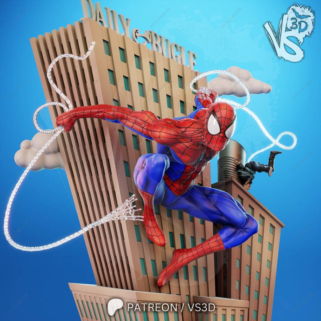 P站图纸印象馆 VS3D 漫威 蜘蛛侠 VS3D 漫威 蜘蛛侠
