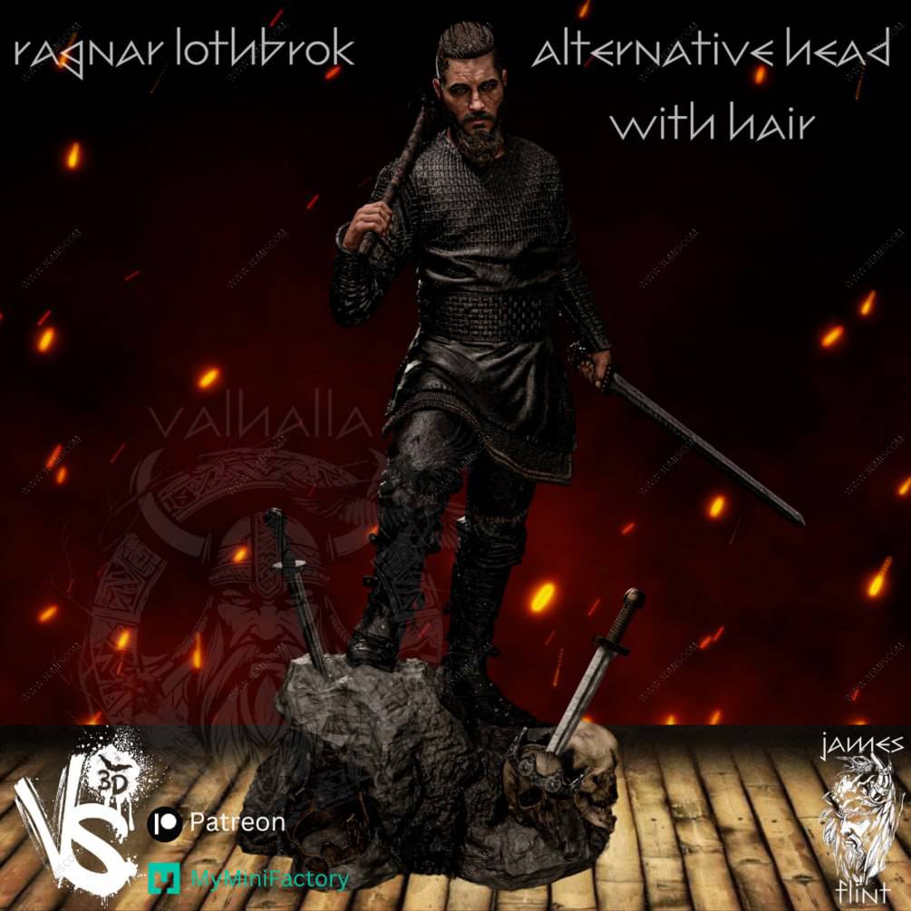 P站图纸印象馆 VS3D 维京传奇 拉格纳·洛德布罗克 VS3D 维京传奇 拉格纳·洛德布罗克