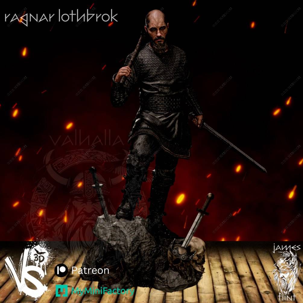 P站图纸印象馆 VS3D 维京传奇 拉格纳·洛德布罗克 VS3D 维京传奇 拉格纳·洛德布罗克