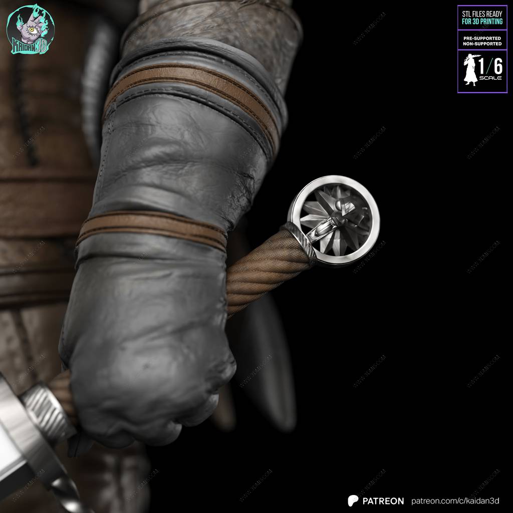 P站图纸印象馆 Kaidan 巫师 杰洛特 Kaidan 巫师 杰洛特