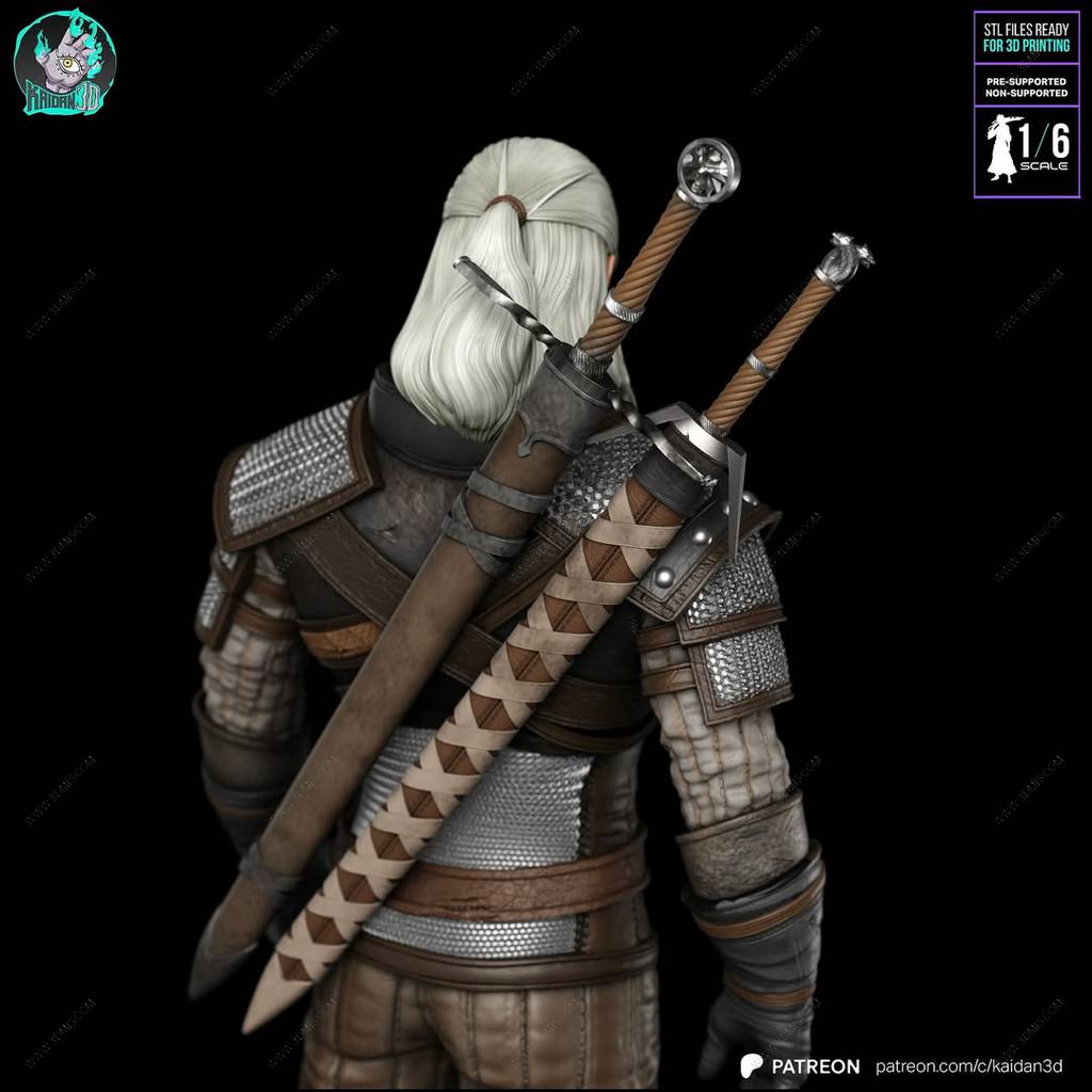 P站图纸印象馆 Kaidan 巫师 杰洛特 Kaidan 巫师 杰洛特