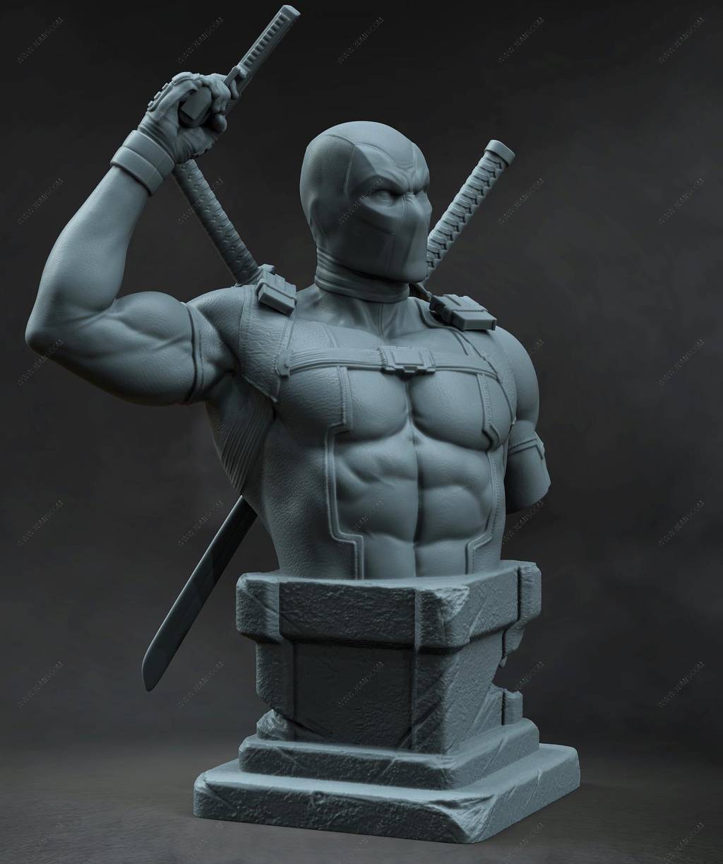 P站图纸印象馆 Stalyn Quito 漫威 死侍 Stalyn Quito 漫威 死侍