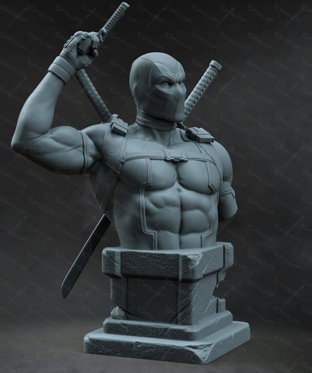 P站图纸印象馆 Stalyn Quito 漫威 死侍 Stalyn Quito 漫威 死侍