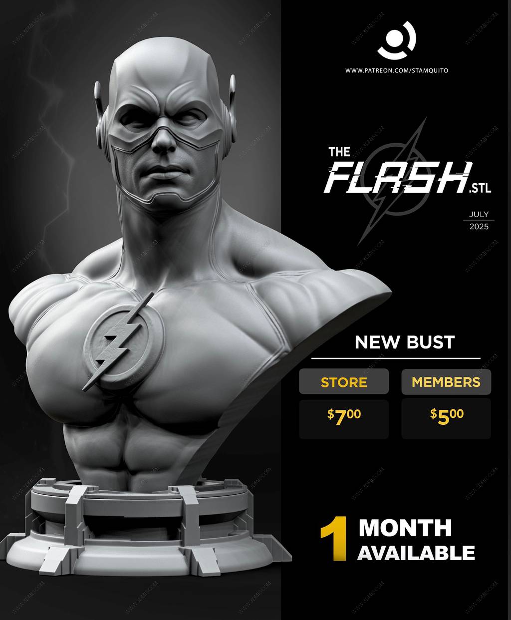 P站图纸印象馆 Stalyn Quito 漫威 闪电侠 Stalyn Quito 漫威 闪电侠