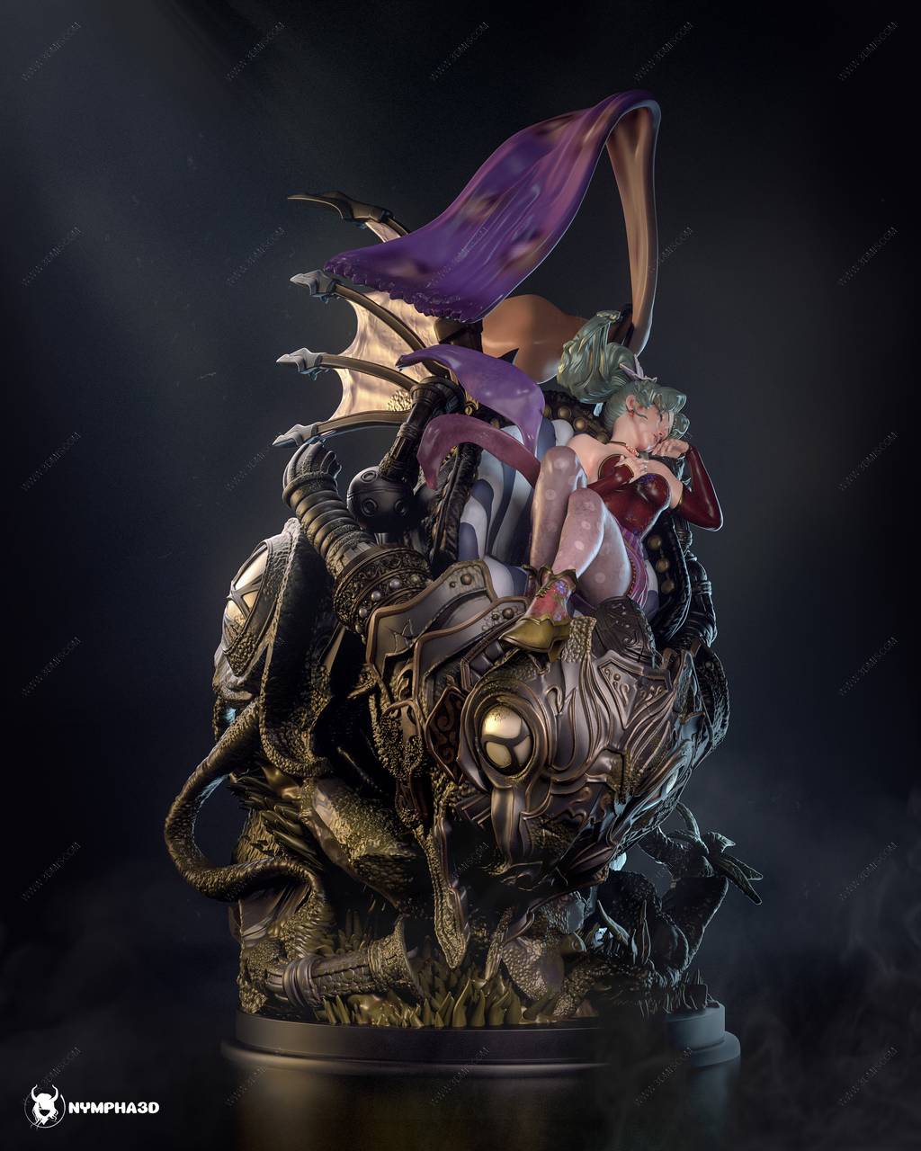 P站图纸印象馆 NYMPHA 3D 最终幻想 蒂娜 NYMPHA 3D 最终幻想 蒂娜