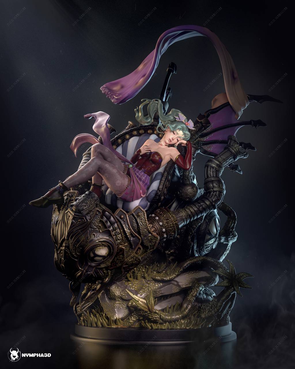 P站图纸印象馆 NYMPHA 3D 最终幻想 蒂娜 NYMPHA 3D 最终幻想 蒂娜