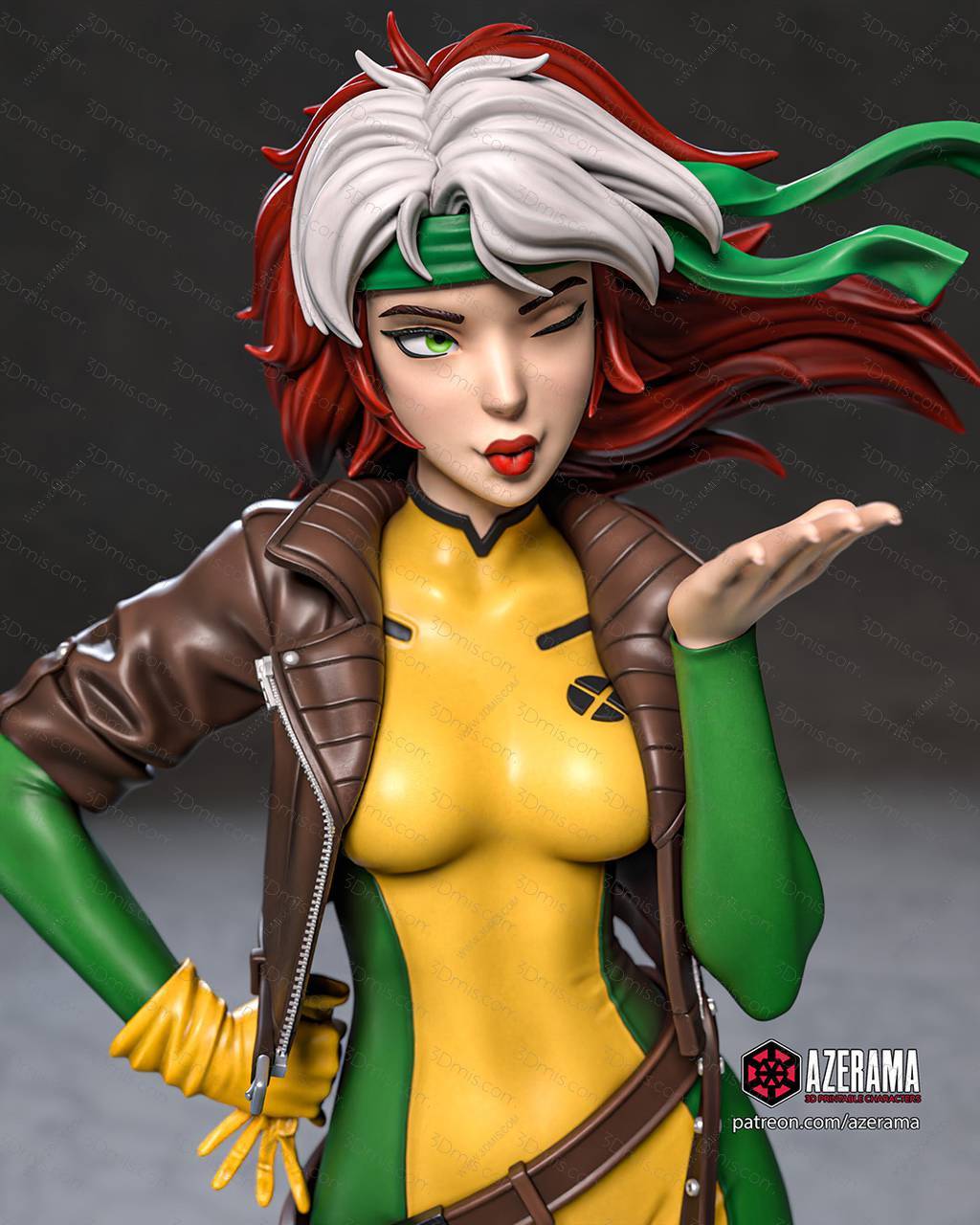 P站图纸印象馆 Azerama 漫威 罗刹女 Azerama 漫威 罗刹女