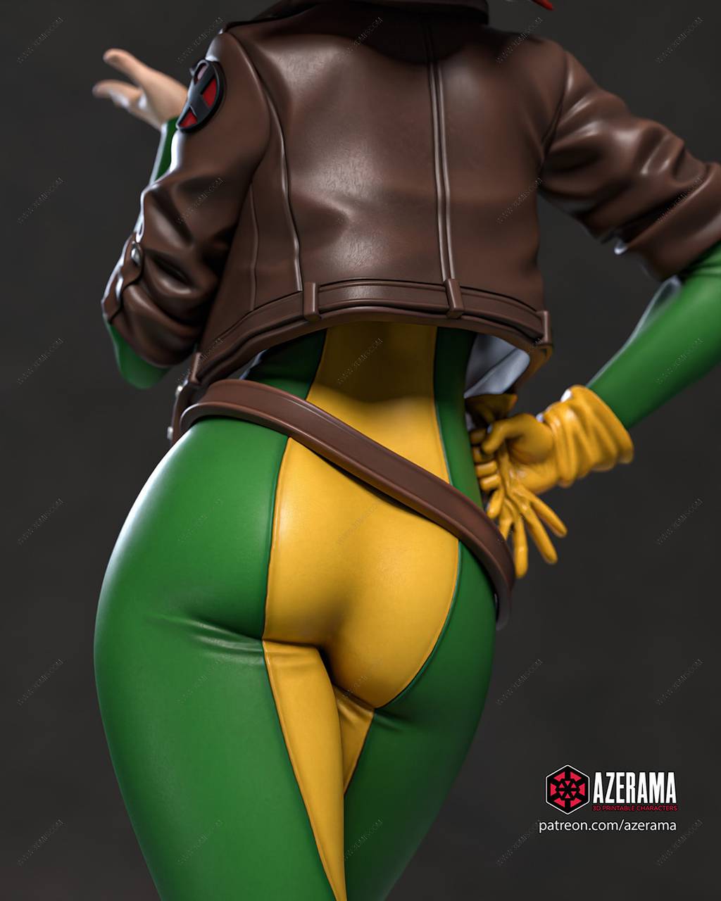 P站图纸印象馆 Azerama 漫威 罗刹女 Azerama 漫威 罗刹女