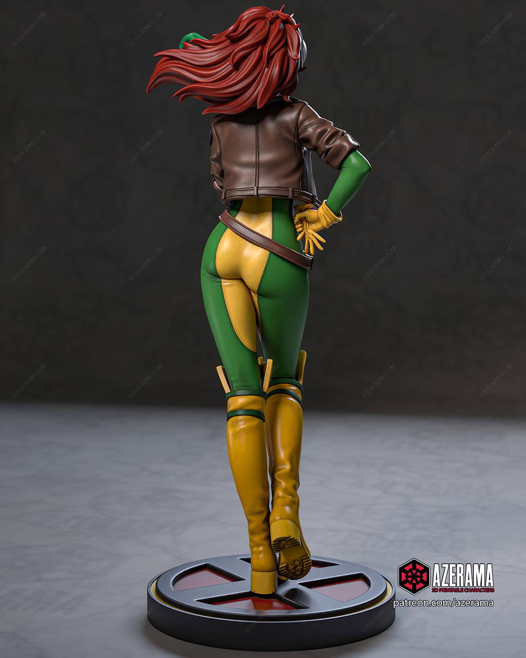 P站图纸印象馆 Azerama 漫威 罗刹女 Azerama 漫威 罗刹女