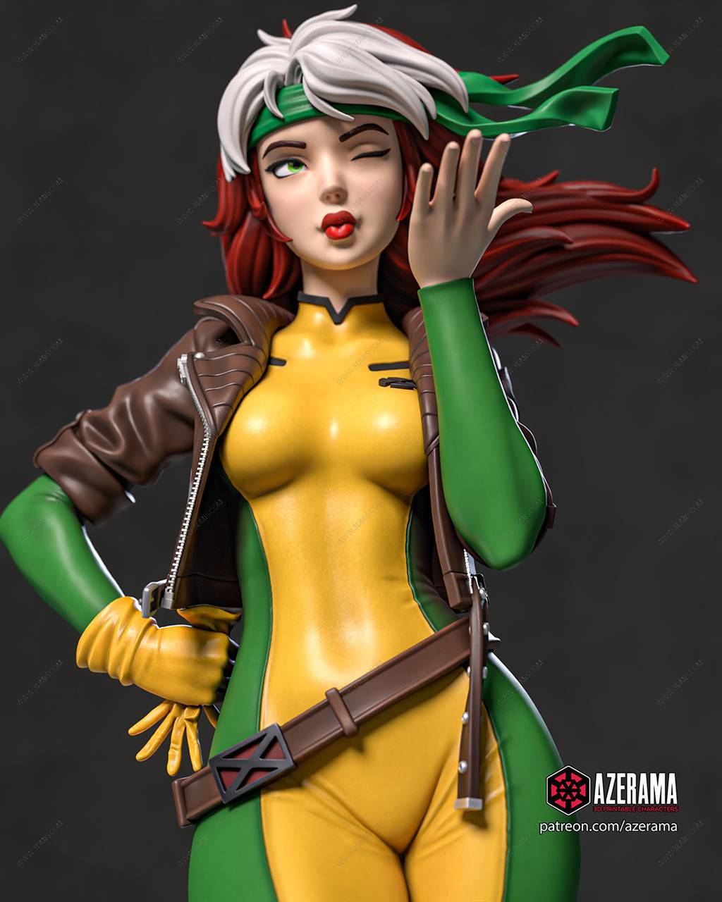 P站图纸印象馆 Azerama 漫威 罗刹女 Azerama 漫威 罗刹女