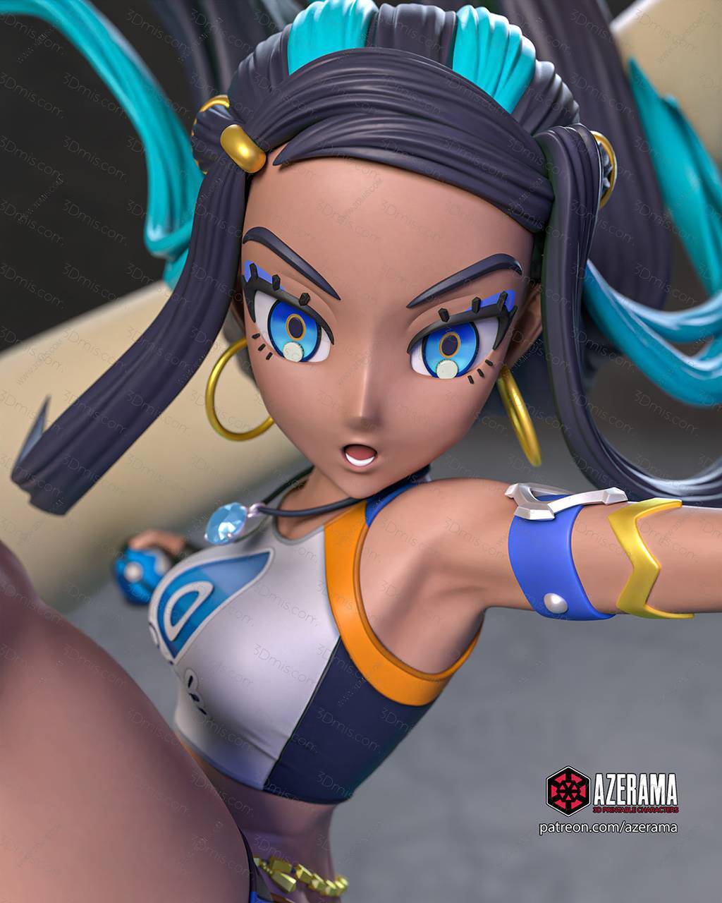 P站图纸印象馆 Azerama 宝可梦剑·盾 露璃娜 Azerama 宝可梦剑·盾 露璃娜