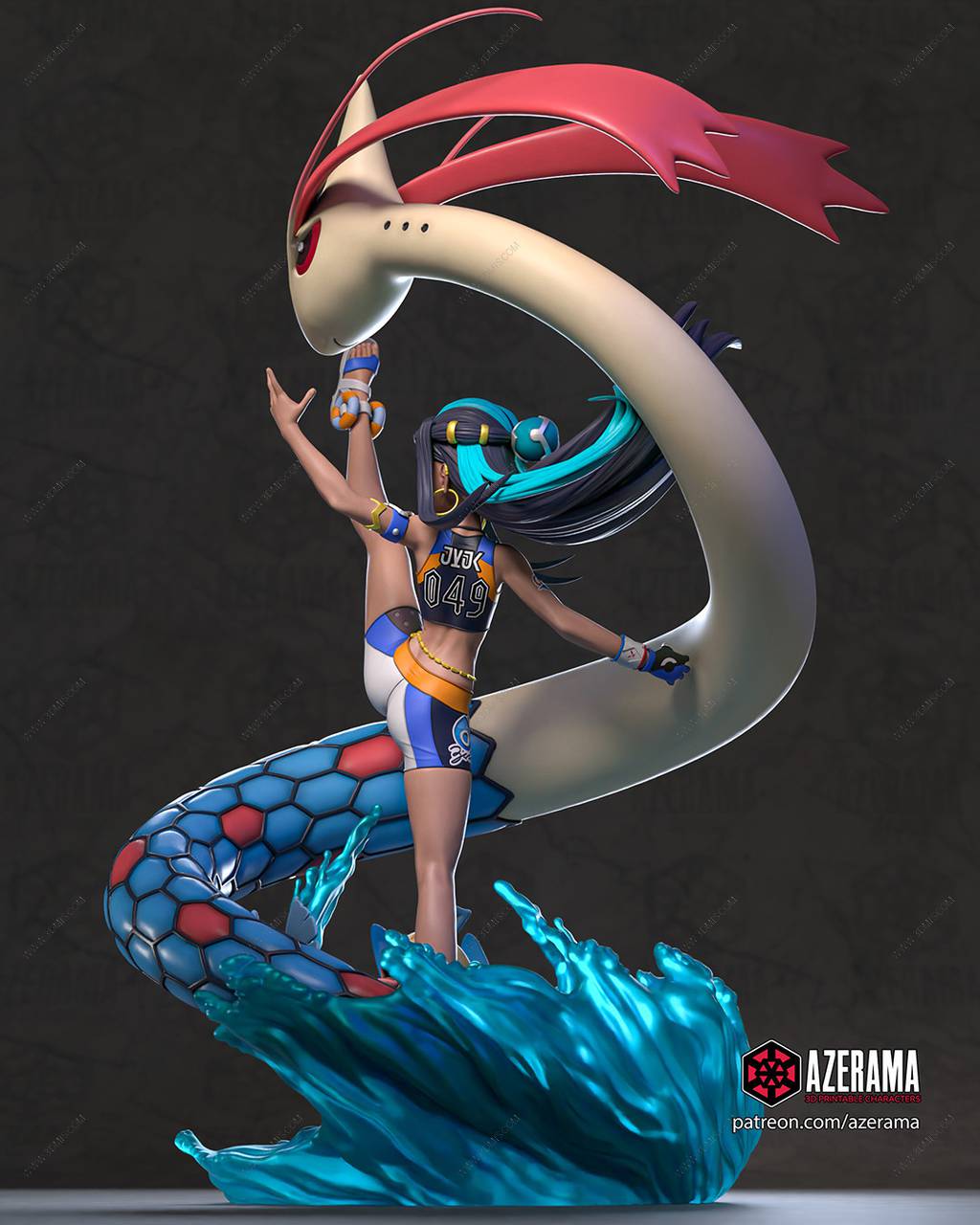 P站图纸印象馆 Azerama 宝可梦剑·盾 露璃娜 Azerama 宝可梦剑·盾 露璃娜