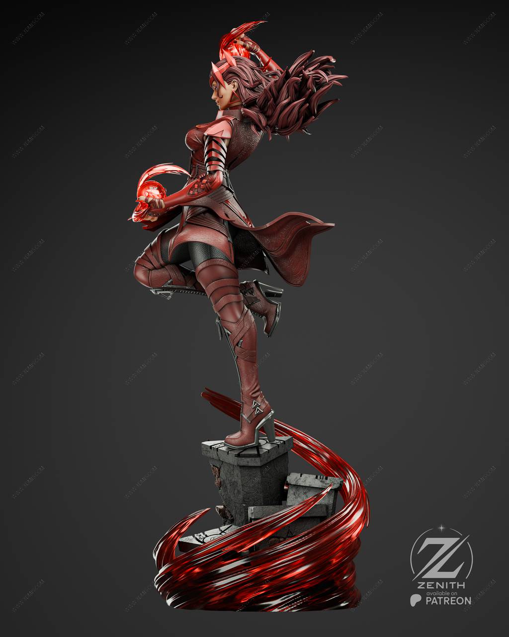 P站图纸印象馆 ZEZ STUDIOS 漫威 绯红女巫 ZEZ STUDIOS 漫威 绯红女巫