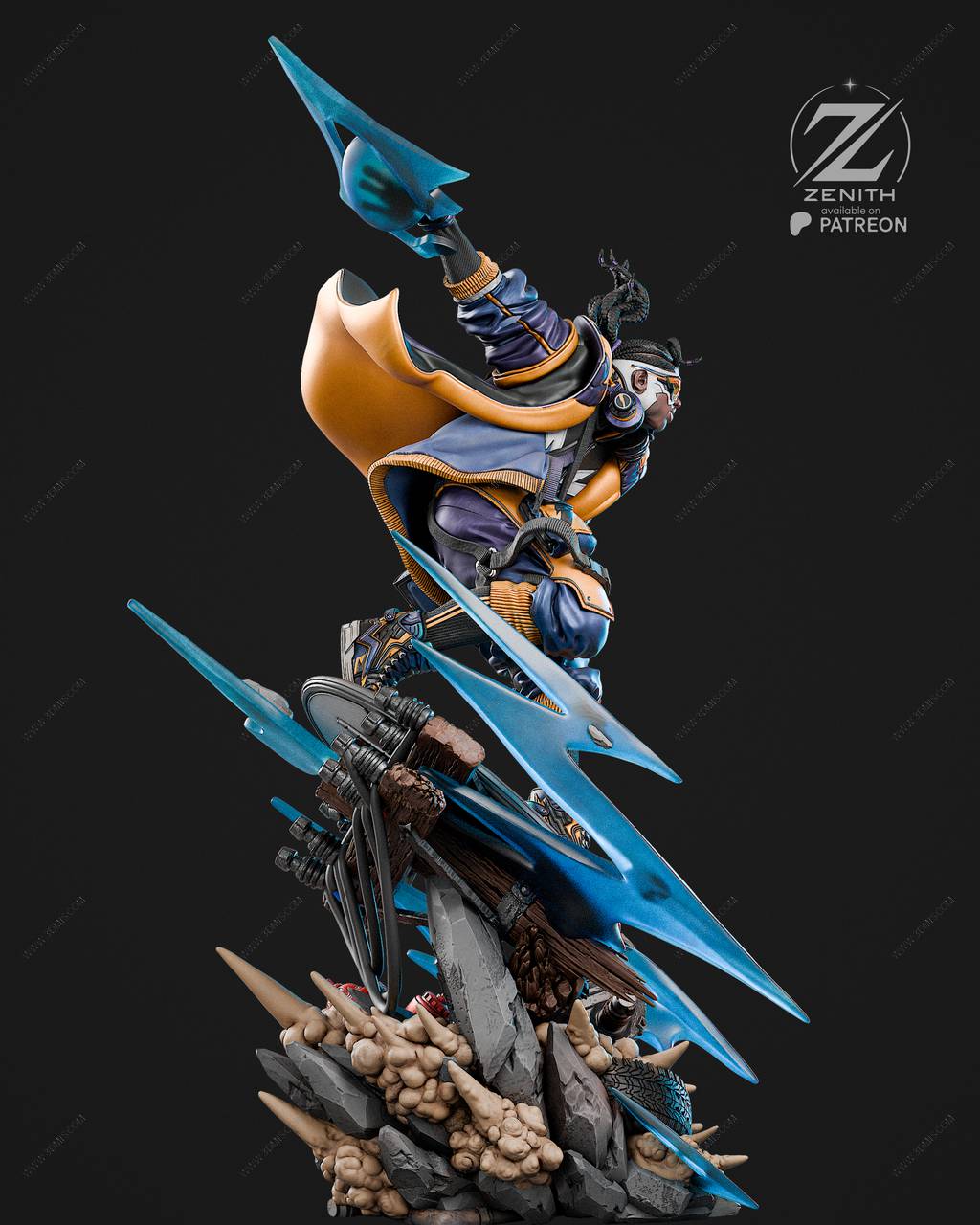 P站图纸印象馆 ZEZ STUDIOS DC漫画 静电侠 ZEZ STUDIOS DC漫画 静电侠