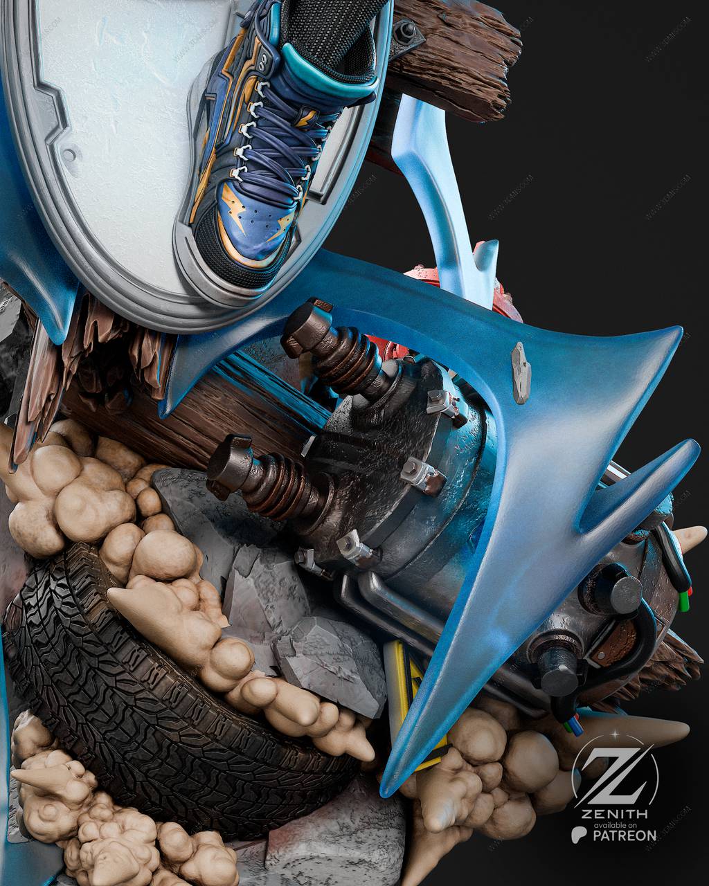 P站图纸印象馆 ZEZ STUDIOS DC漫画 静电侠 ZEZ STUDIOS DC漫画 静电侠