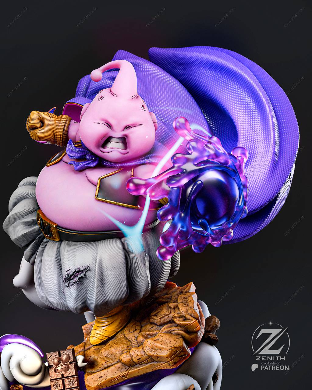 P站图纸印象馆 ZEZ STUDIOS 龙珠 魔人布欧 ZEZ STUDIOS 龙珠 魔人布欧