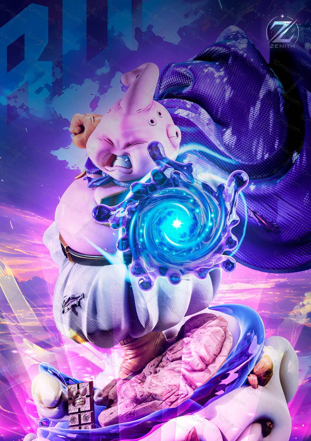 P站图纸印象馆 ZEZ STUDIOS 龙珠 魔人布欧 ZEZ STUDIOS 龙珠 魔人布欧