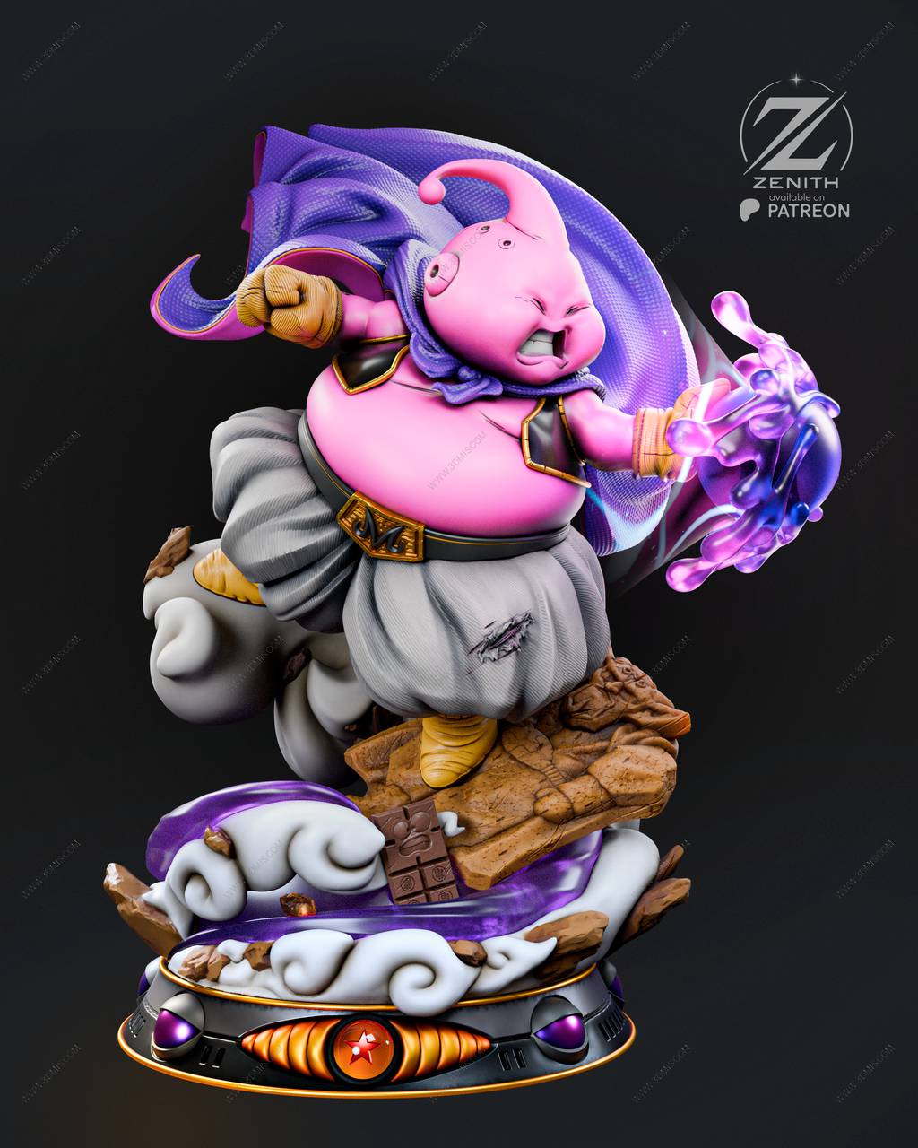 P站图纸印象馆 ZEZ STUDIOS 龙珠 魔人布欧 ZEZ STUDIOS 龙珠 魔人布欧