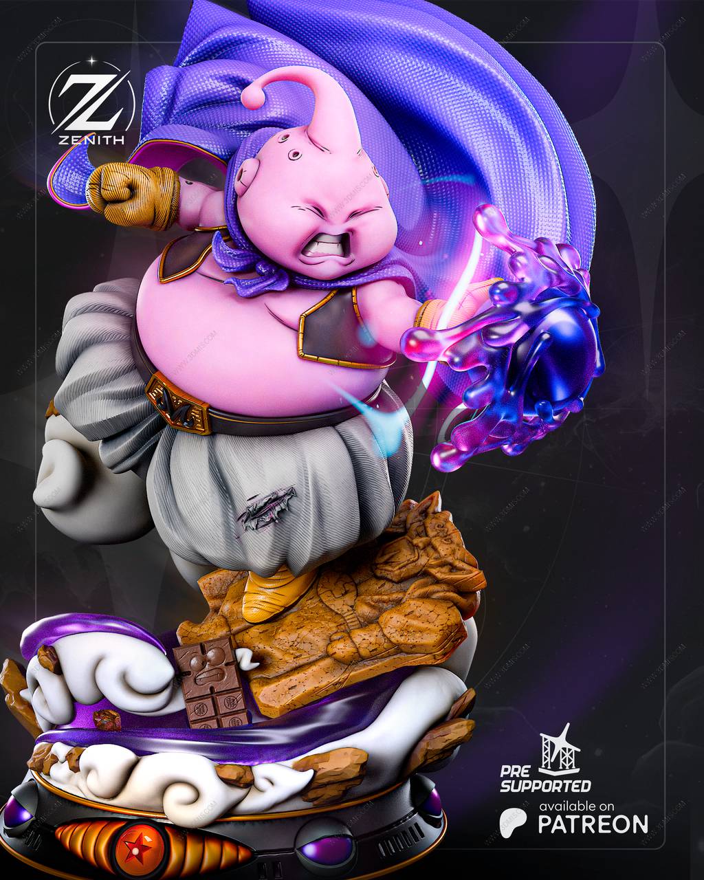 P站图纸印象馆 ZEZ STUDIOS 龙珠 魔人布欧 ZEZ STUDIOS 龙珠 魔人布欧