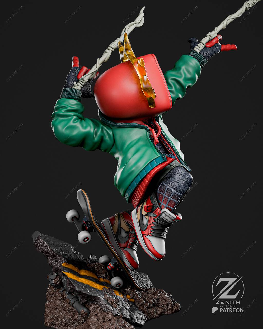 P站图纸印象馆 ZEZ STUDIOS 漫威 迈尔斯·莫拉莱斯 ZEZ STUDIOS 漫威 迈尔斯·莫拉莱斯