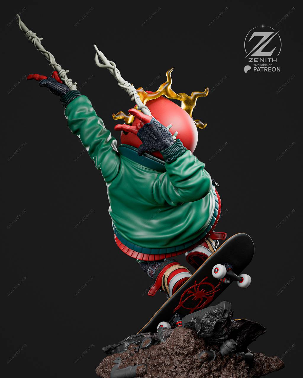 P站图纸印象馆 ZEZ STUDIOS 漫威 迈尔斯·莫拉莱斯 ZEZ STUDIOS 漫威 迈尔斯·莫拉莱斯