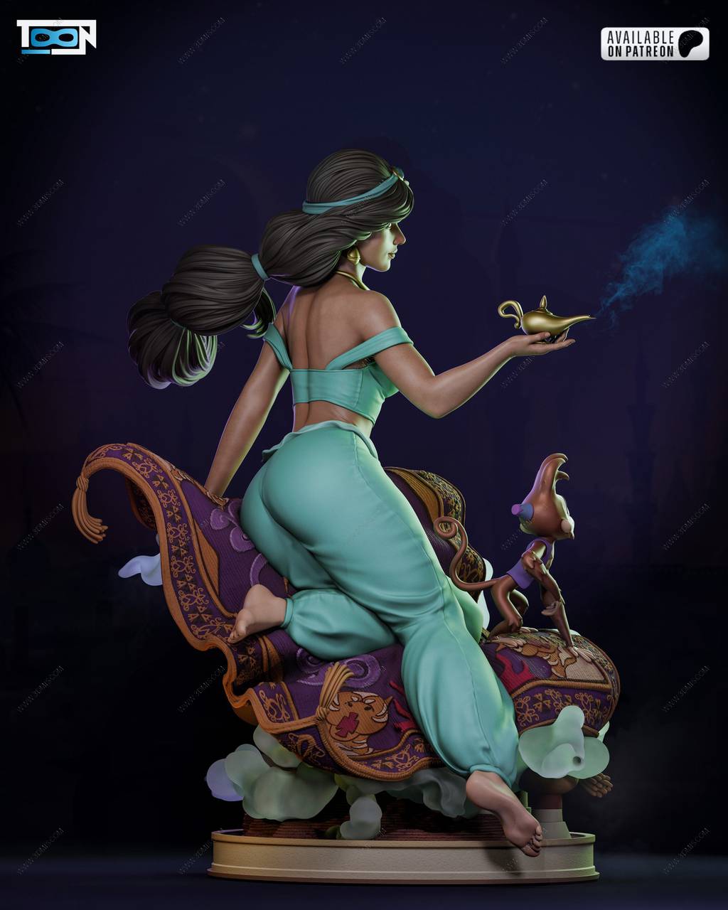 P站图纸印象馆 Toon Studios 阿拉丁 茉莉公主 Toon Studios 阿拉丁 茉莉公主