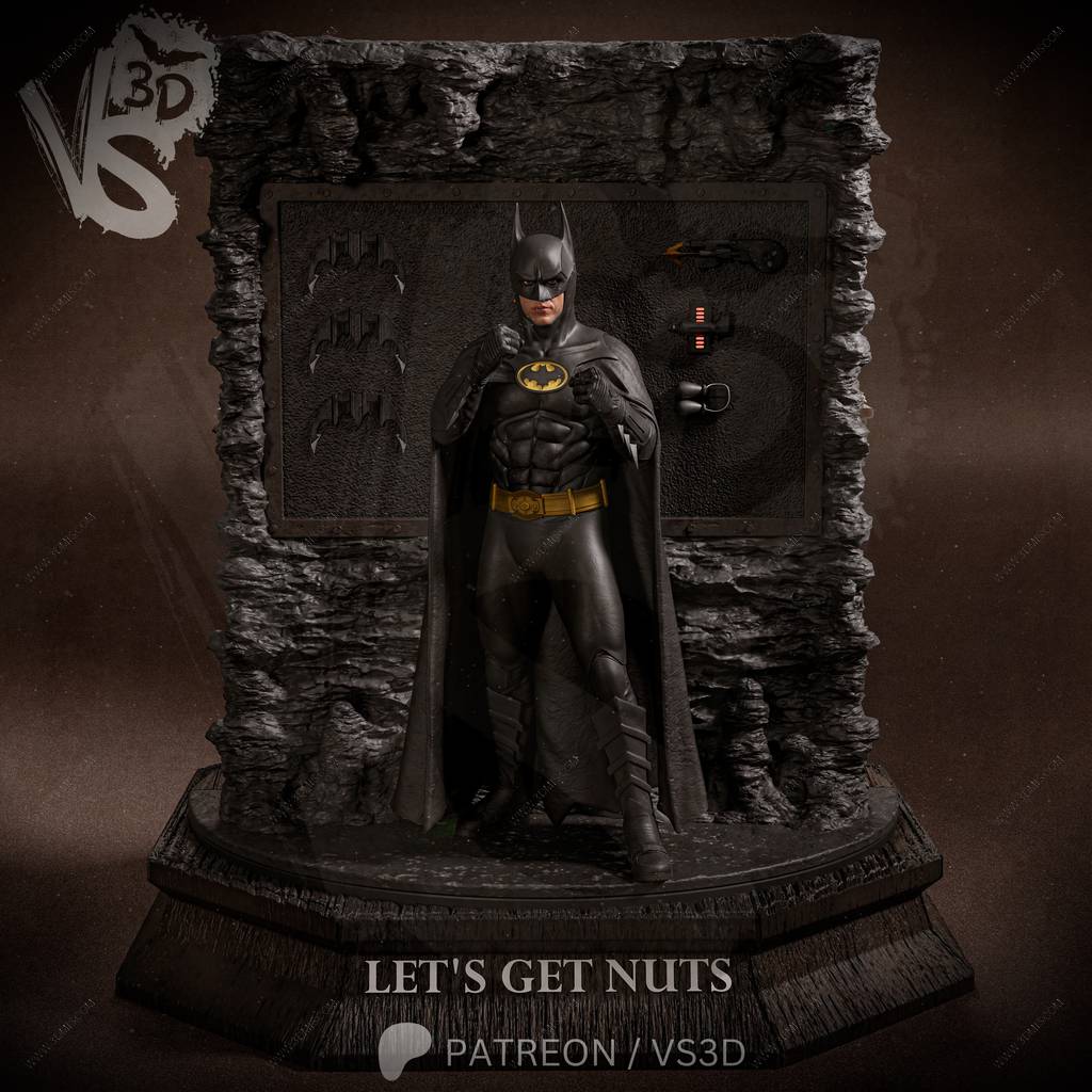 P站图纸印象馆 VS3D DC漫画 布鲁斯·韦恩 VS3D DC漫画 布鲁斯·韦恩