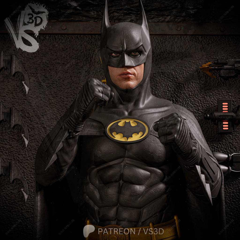 P站图纸印象馆 VS3D DC漫画 布鲁斯·韦恩 VS3D DC漫画 布鲁斯·韦恩