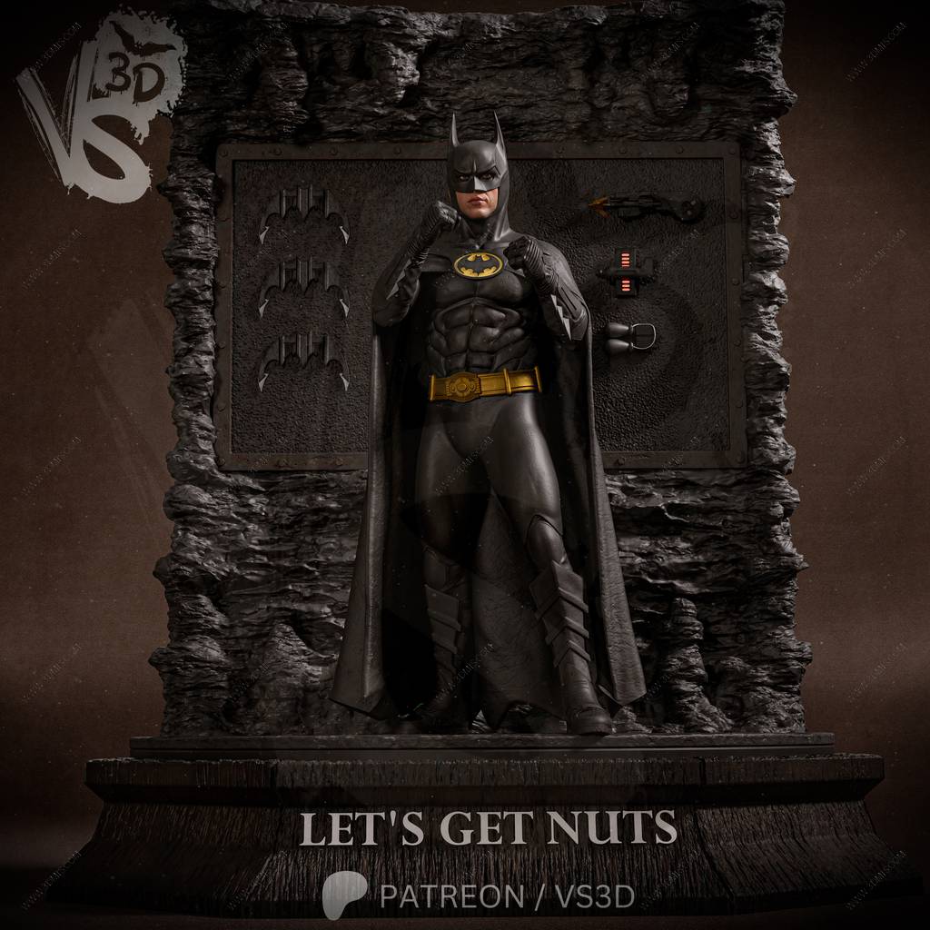 P站图纸印象馆 VS3D DC漫画 布鲁斯·韦恩 VS3D DC漫画 布鲁斯·韦恩