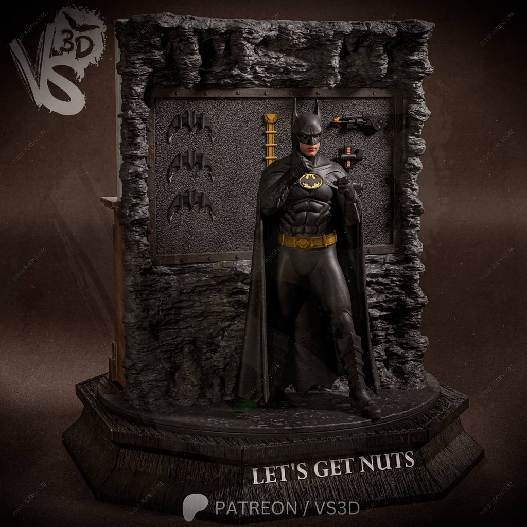 P站图纸印象馆 VS3D DC漫画 布鲁斯·韦恩 VS3D DC漫画 布鲁斯·韦恩