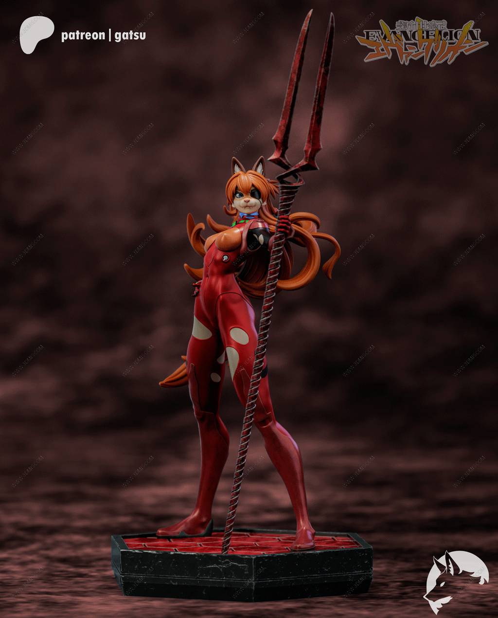 P站图纸印象馆 新世纪福音战士 明日香 新世纪福音战士 明日香