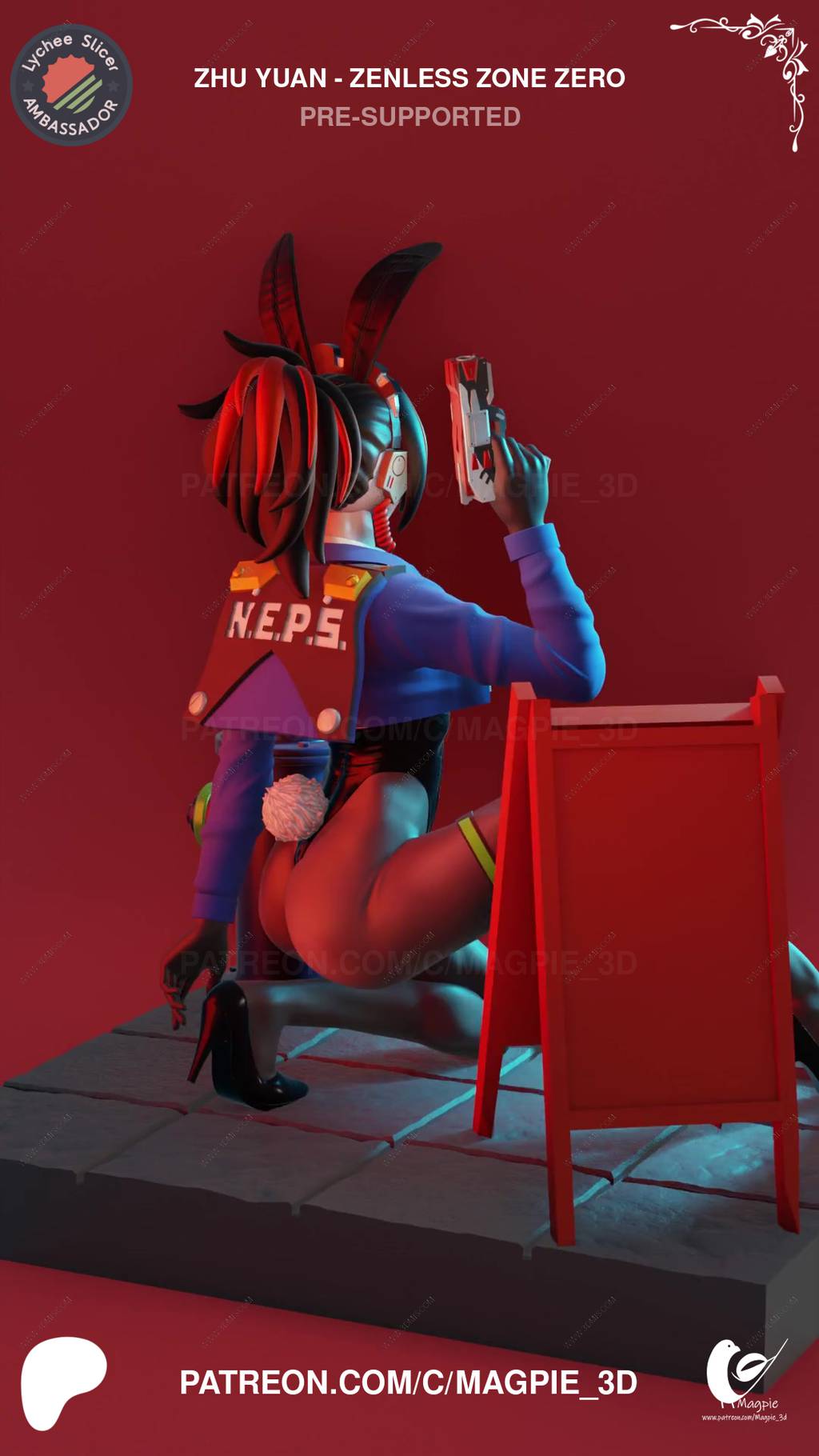 P站图纸印象馆 绝区零 朱鸢 绝区零 朱鸢