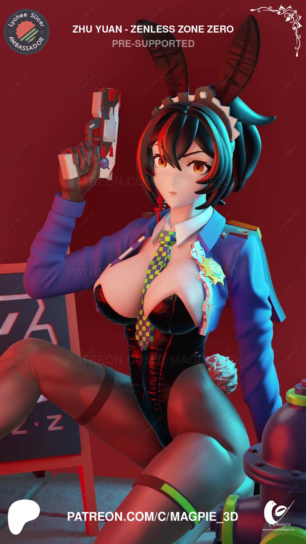 P站图纸印象馆 绝区零 朱鸢 绝区零 朱鸢