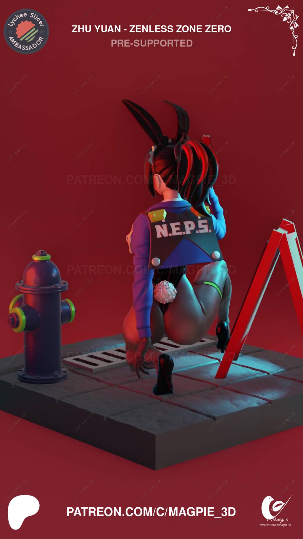 P站图纸印象馆 绝区零 朱鸢 绝区零 朱鸢