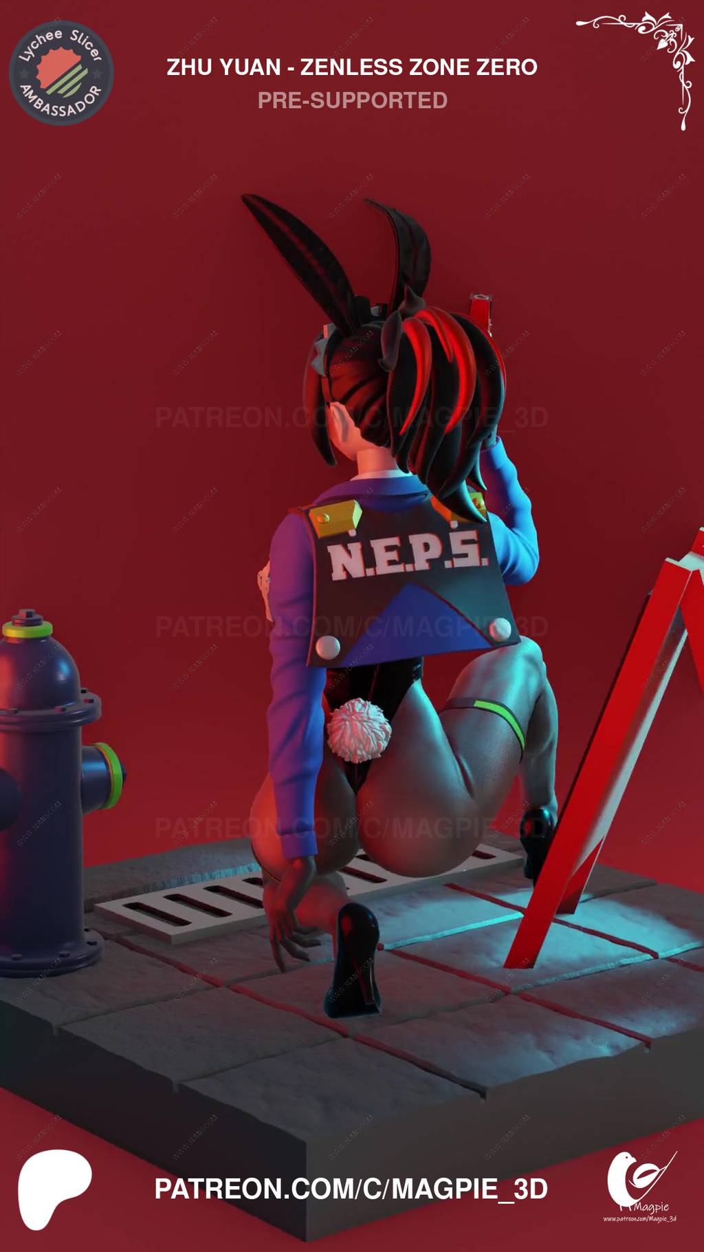 P站图纸印象馆 绝区零 朱鸢 绝区零 朱鸢