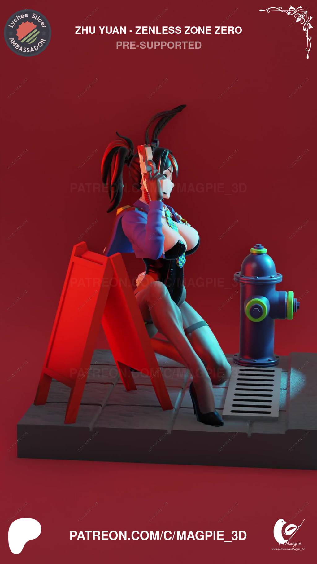 P站图纸印象馆 绝区零 朱鸢 绝区零 朱鸢