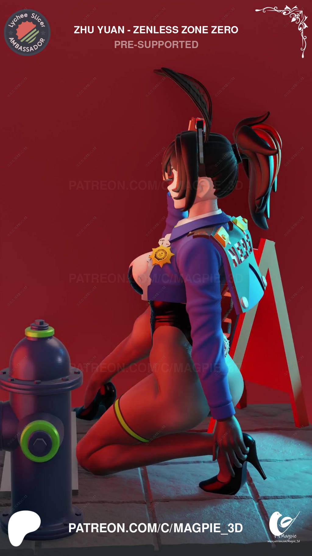 P站图纸印象馆 绝区零 朱鸢 绝区零 朱鸢