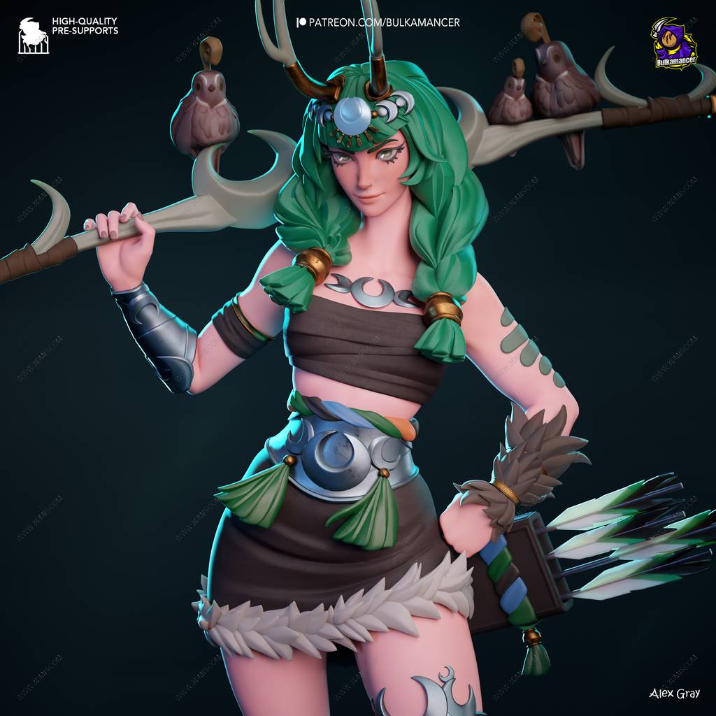 P站图纸印象馆 Bulkamancer 哈迪斯 阿尔忒弥斯 Bulkamancer 哈迪斯 阿尔忒弥斯