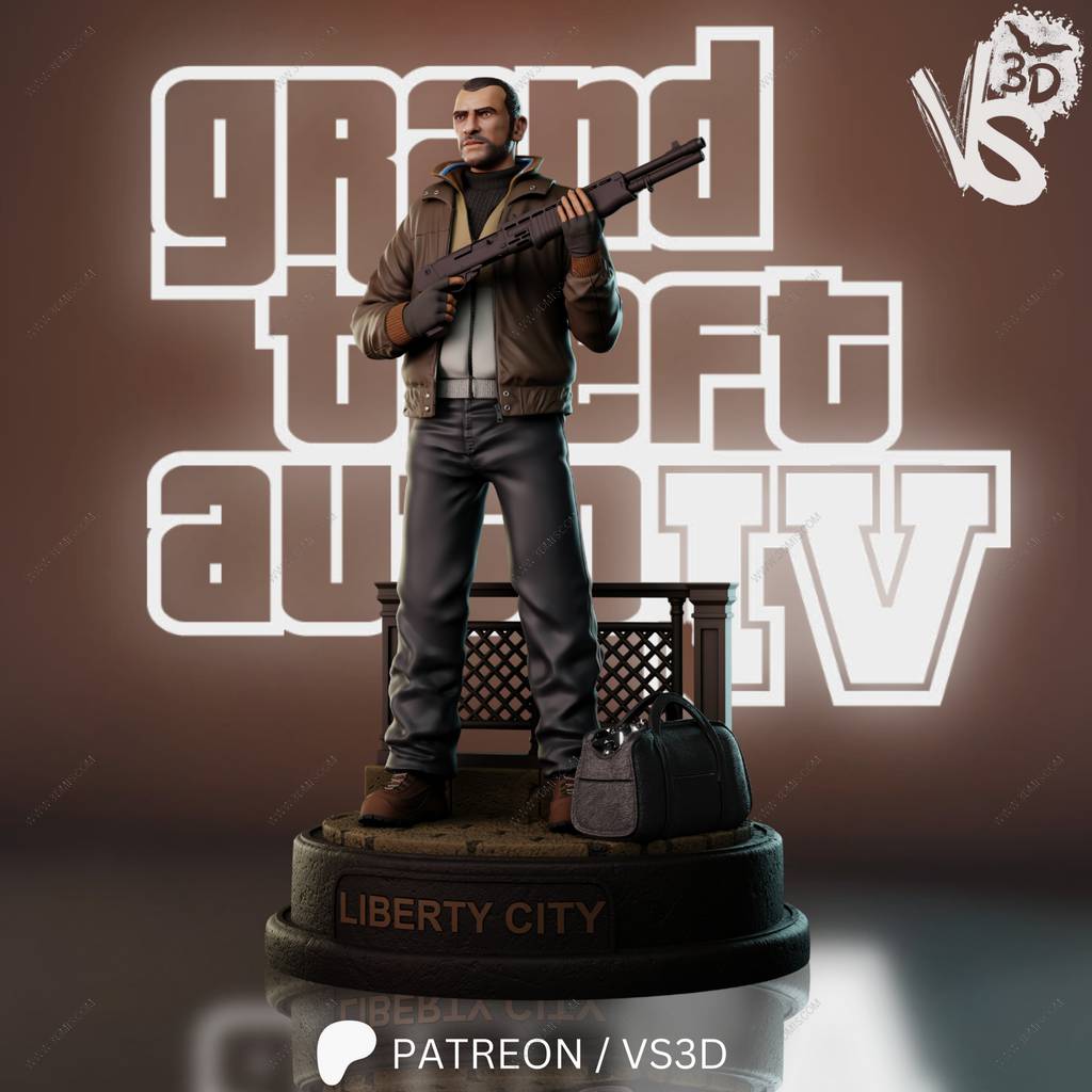 P站图纸印象馆 VS3D 侠盗猎车手 尼克·贝利克 VS3D 侠盗猎车手 尼克·贝利克