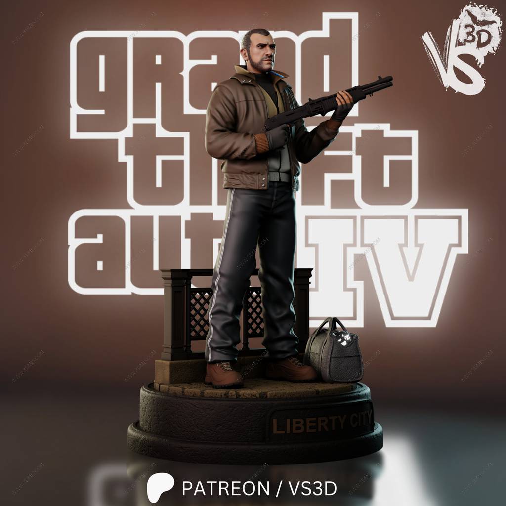 P站图纸印象馆 VS3D 侠盗猎车手 尼克·贝利克 VS3D 侠盗猎车手 尼克·贝利克