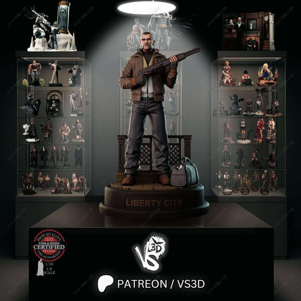 P站图纸印象馆 VS3D 侠盗猎车手 尼克·贝利克 VS3D 侠盗猎车手 尼克·贝利克