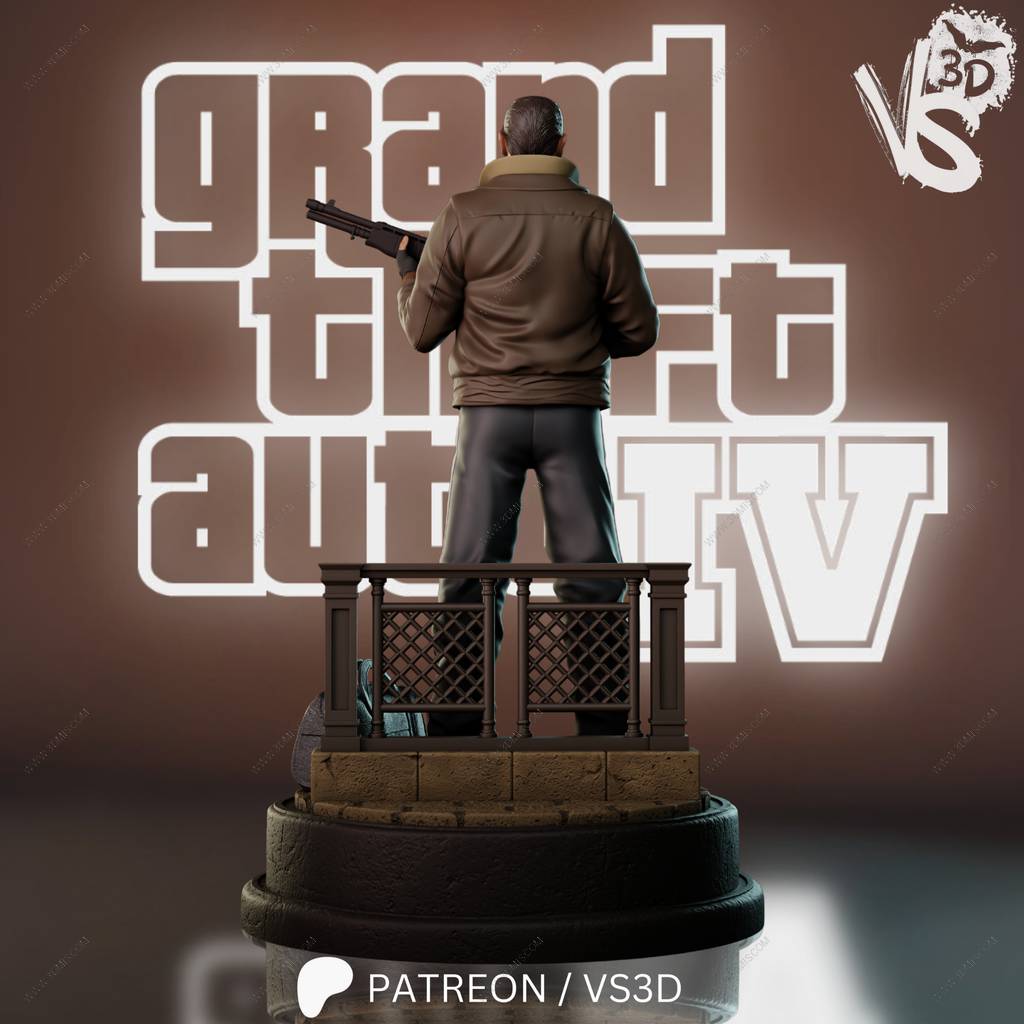 P站图纸印象馆 VS3D 侠盗猎车手 尼克·贝利克 VS3D 侠盗猎车手 尼克·贝利克