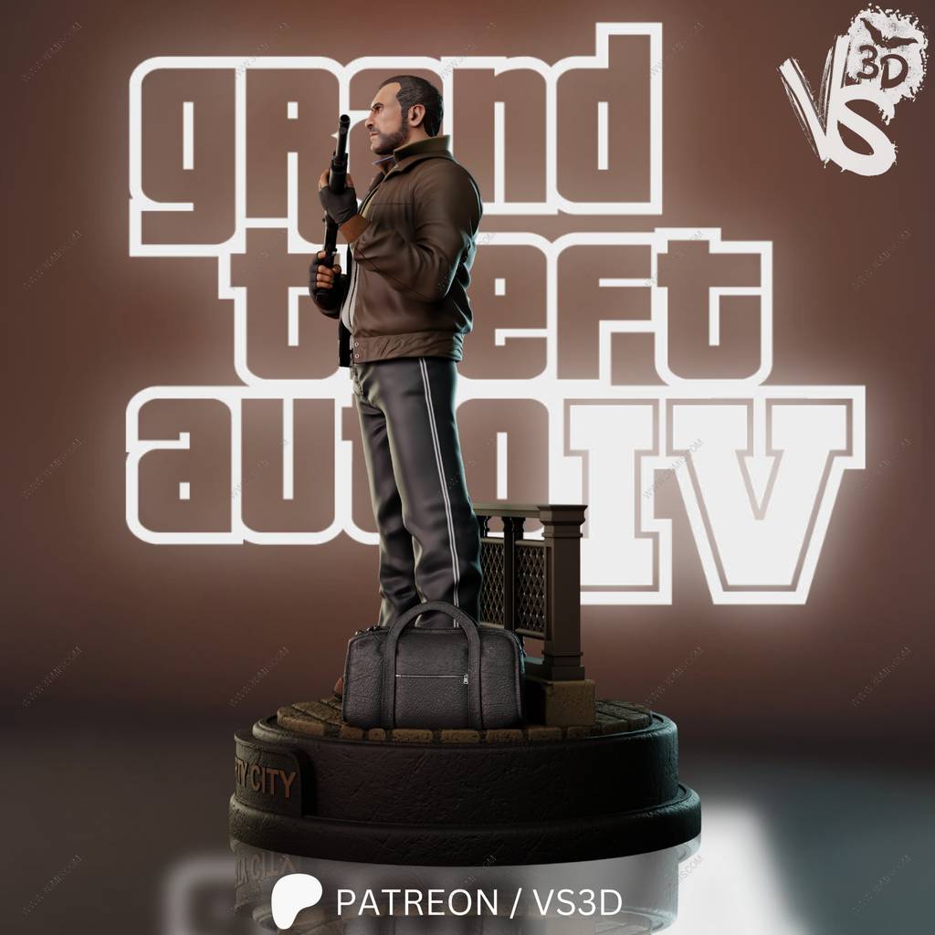 P站图纸印象馆 VS3D 侠盗猎车手 尼克·贝利克 VS3D 侠盗猎车手 尼克·贝利克