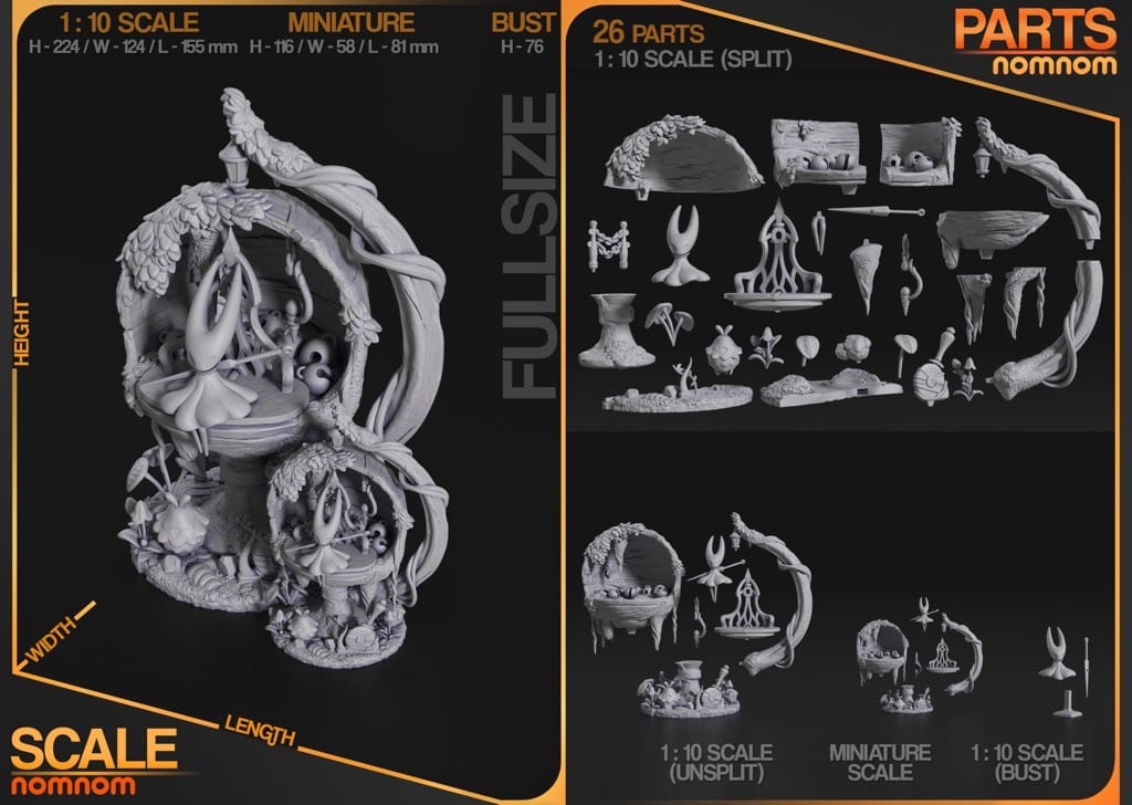 P站图纸印象馆 NomNom 空洞骑士 NomNom 空洞骑士