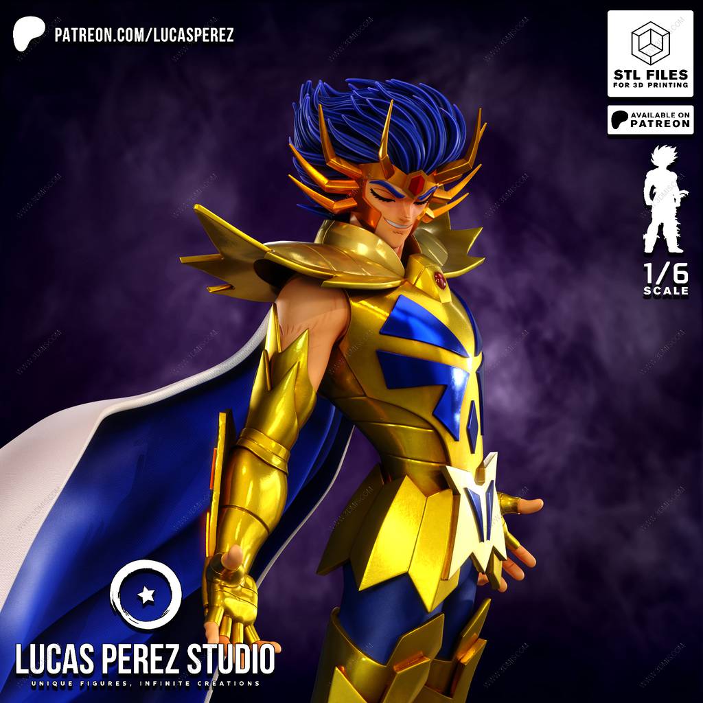 P站图纸印象馆 Lucas Perez 圣斗士星矢 巨蟹座 迪斯马斯克 Lucas Perez 圣斗士星矢 巨蟹座 迪斯马斯克